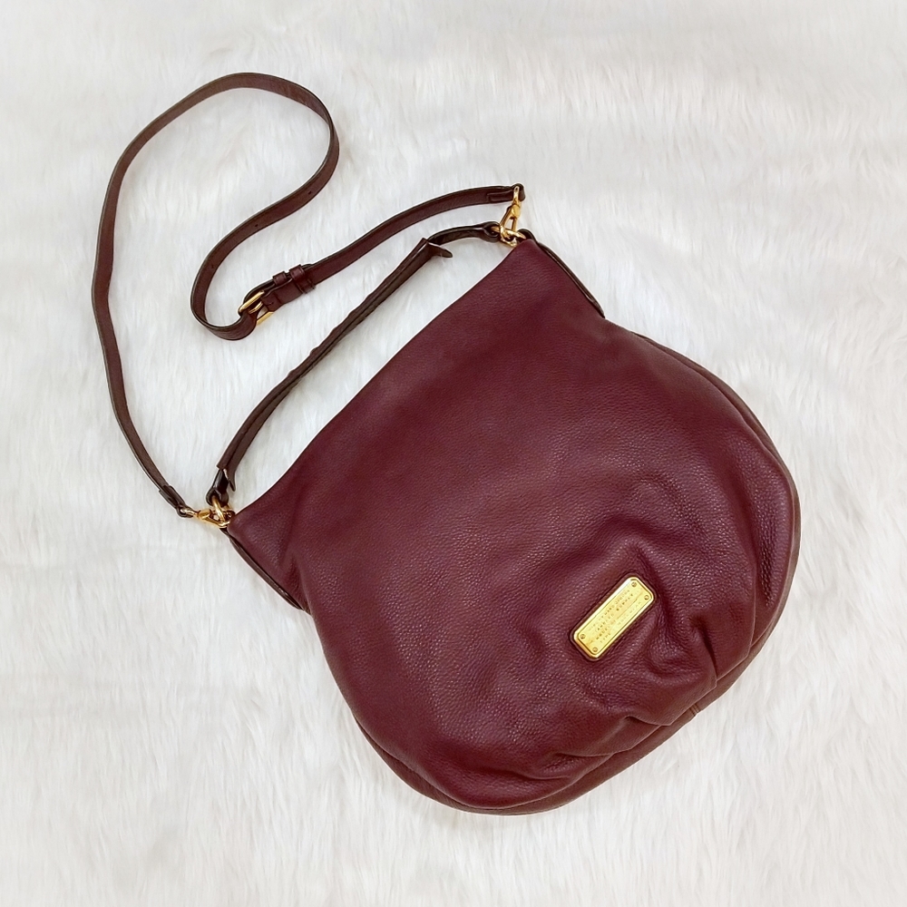 Marc by Marc Jacobs Burgundy Hillier Satchel
